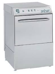 TECH 500 Πλυντήριο πιάτων-ποτηριών εμπρόσθιας φόρτωσης με ηλεκτρονικό πάνελ (καλάθι 500 x 500 mm) Asber