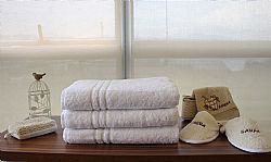 Πετσέτα μπάνιου λευκή 70Χ140 380gr FUTURE-HOTEL MARKET