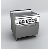 C-E711 κουζίνα ηλεκτρική με λεία επιφάνεια (solid-top) και φούρνο Fagor
