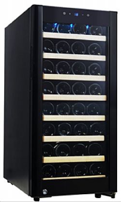 CWC-100AJP Βιτρίνα κρασιού 38 μπουκάλια με ξύλινα ράφια Olympia