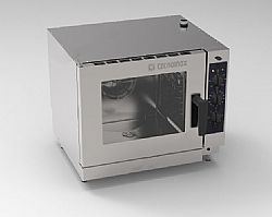 EOM06M Ηλεκτρικός φούρνος combi με ηλεκτρομηχανικό πάνελ (ατμός με ψεκασμό) 6 x GN 1/1Tecnoinox