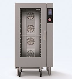 EFP16T Ηλεκτρικός φούρνος ζαχαροπλαστικής (ατμός με injection) και οθόνη αφής 16 x (600x400mm) Tecnoinox