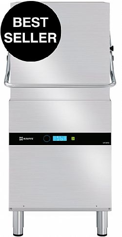 EL60E Πλυντήριο πιάτων σκευών τύπου καμπάνα 500x500mm σειρά Elitech HACCP με οθόνη αφής Krupps