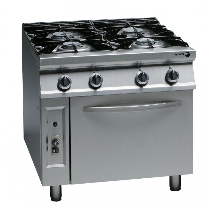 C-G941 κουζίνα αερίου με λεία επιφάνεια (solid-top) Fagor
