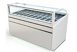 VZ-108-1 Βιτρίνα ψυγείο ζαχαροπλαστικής Olympia